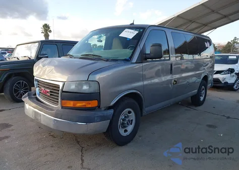 2013 GMC Savana 2500 Lt из США, поврежденный, VIN 1GKW7RFG7D1133342